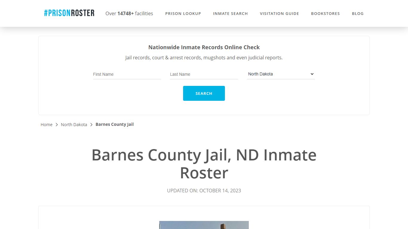 Barnes County Jail, ND Inmate Roster - Prisonroster